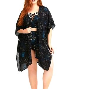Torrid Constellation Kimono 5/6